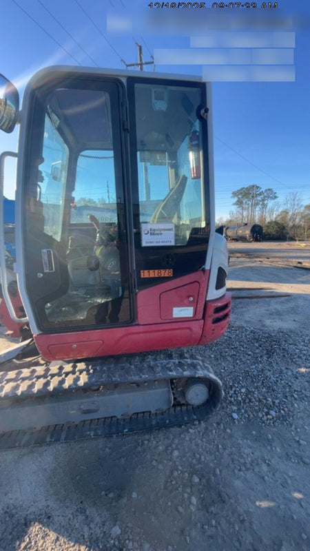 2020 Takeuchi TB-235-2CR Cab/Heat/Air, Rubber Tracks, Manual TAG QC