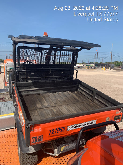 2021 Kubota RTV-X1140WL-H Canopy, Diesel, 4 Passanger, Windshield, Mirror, Backup Alarm, Beacon