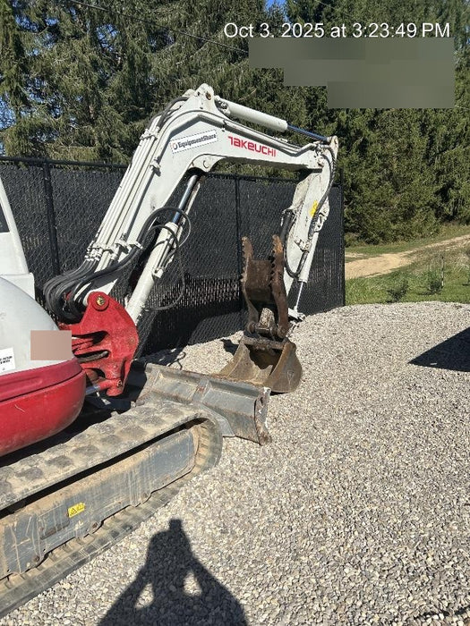 2020 Takeuchi TB250-2C Cab/Heat/Air, Rubber Tracks, Manual TAG QC