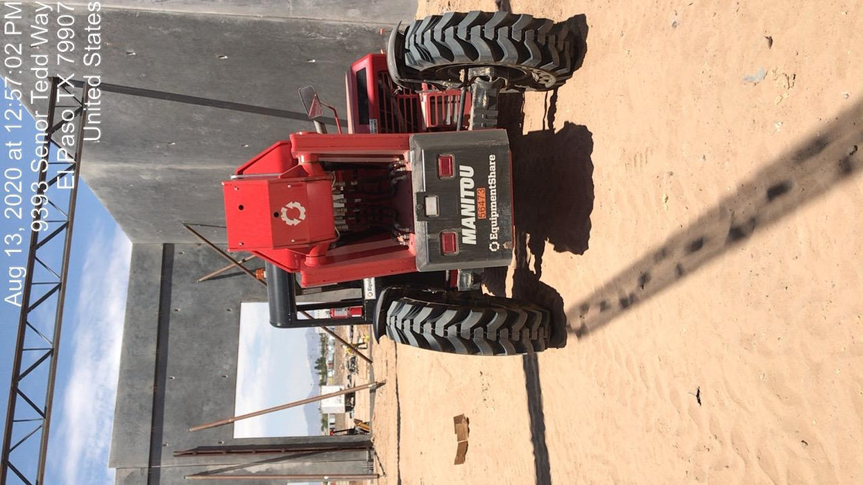 2020 Manitou MTA12055SER3 Canopy, Solid Tires, Amber Strobe, Lift Hook w/66" Carriage, 60" Forks