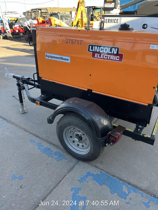 2022 Lincoln Electric LE400 Kubota V1505, Trlr, Cable Rack, Light Kit, ES Decals, T3