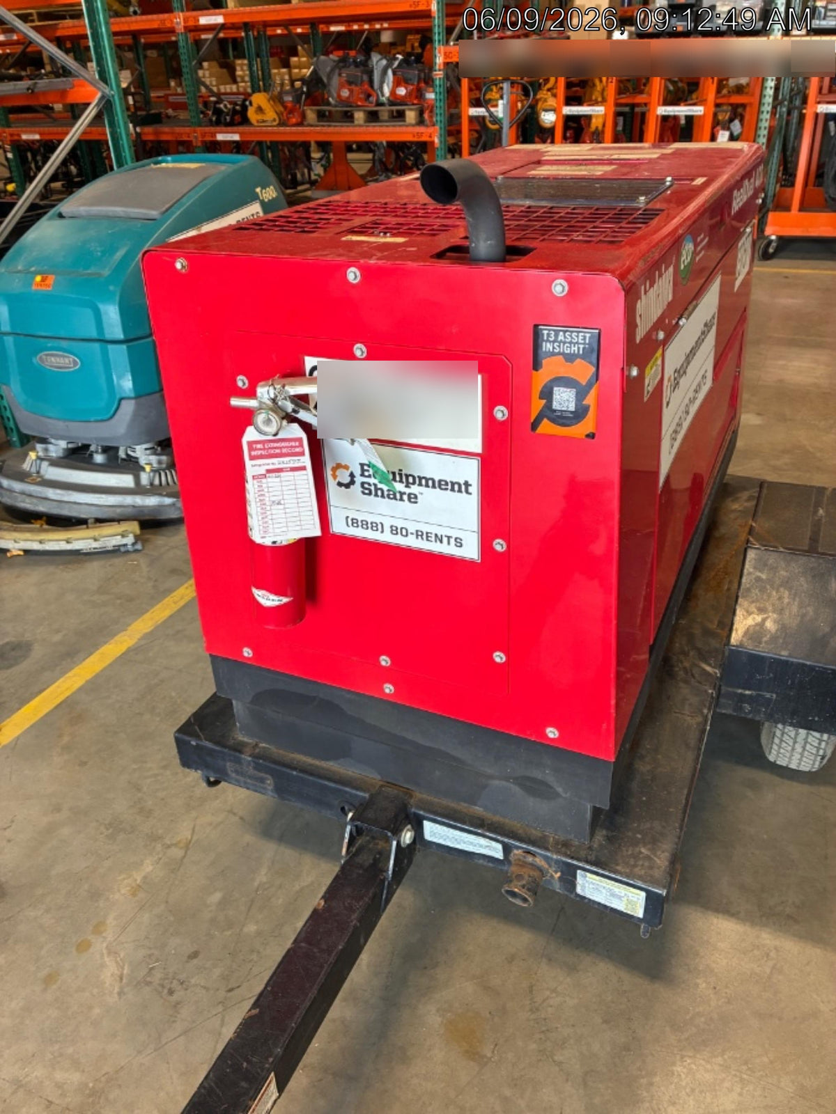 2022 Shindaiwa DGW400MDL Kubota D902 Engine, 23 HP, Dual Op Welder, Wire, Arc, Droop Stick, Tig, and CC Stick Functionality, Simulphase, 3 Phase and 1 Phase Gen Output, Single Axle NB Trlr, Slr Trckl Chrg 12V 12W, Fire Ext