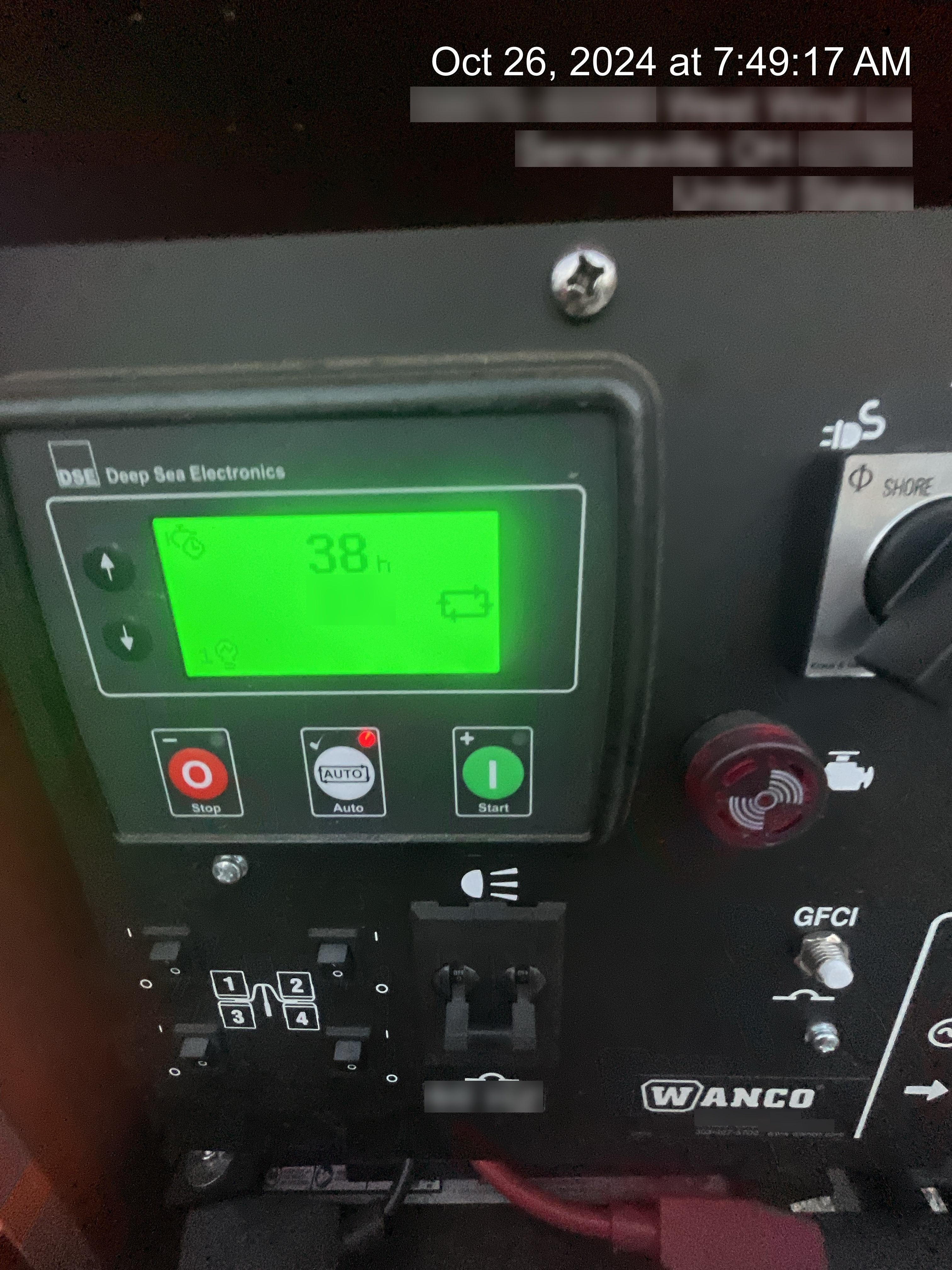 2024 Wanco WLTT-4MM4K Diesel, Deep Sea Controller, Shore Power Plug, Auto Start, (4) 350W LED Floodlights, 4kW Generator, 60 Gal Fuel Tank, 2" Ball, T3