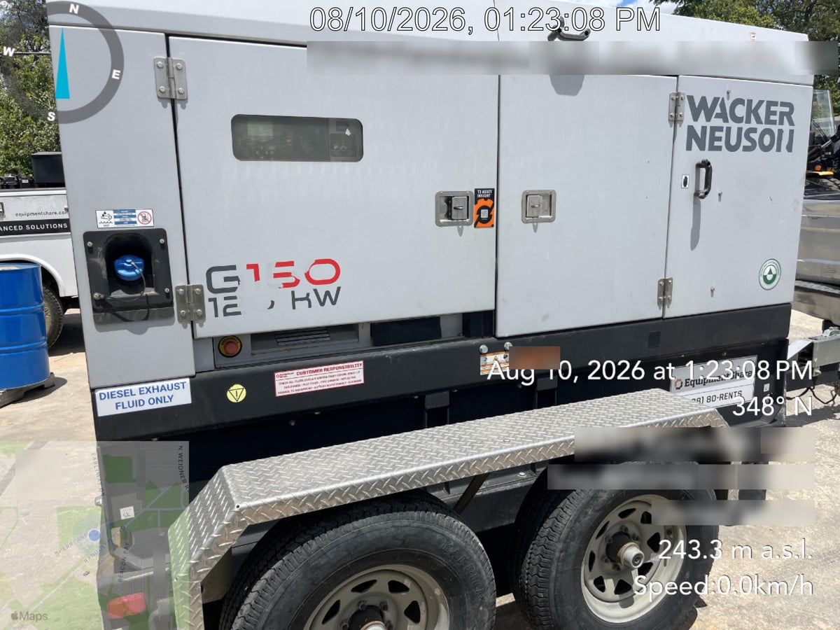 2019 WACKER NEUSON G150