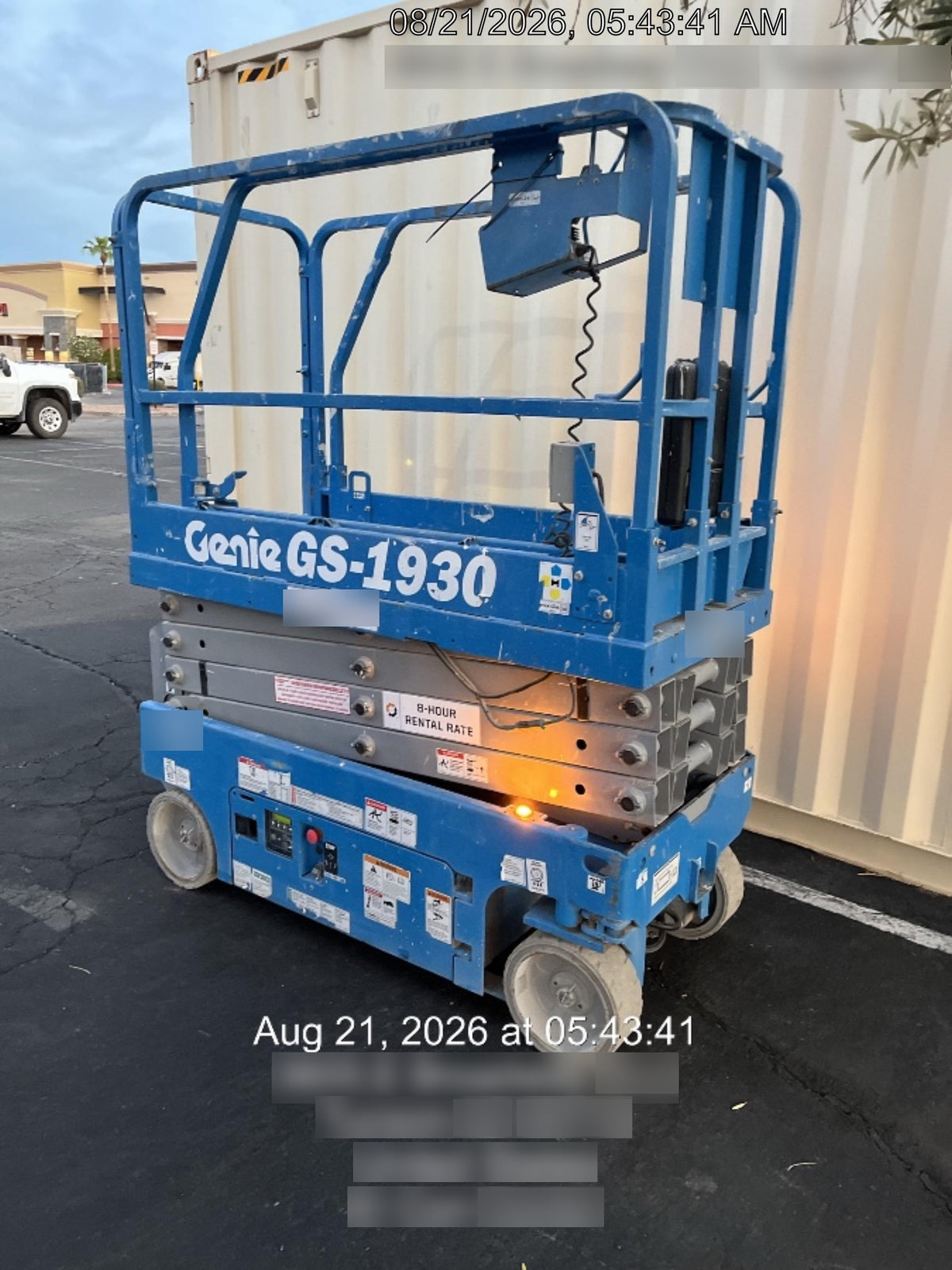 2020 Genie GS-1930 Standard Machine