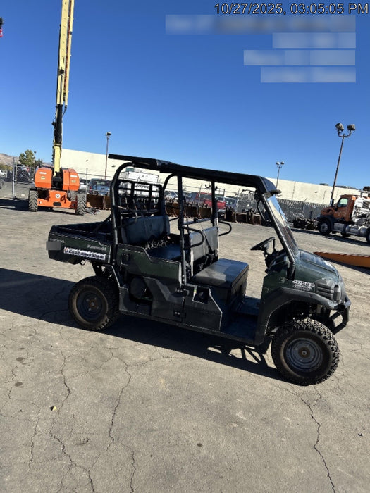 Kawasaki Mule PRO-DXT Kawasaki Mule 4x4 Diesel UTV w/Hard Top, Windshield, Beacon, Backup Alarm, ES Keypad/Hardware Installed
