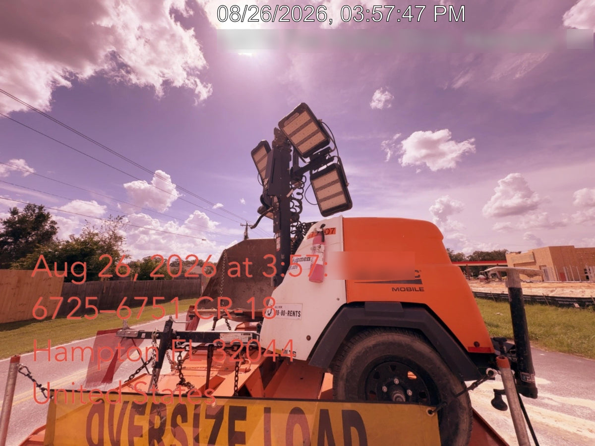 2023 Generac MLT2 Diesel, Flex Switch 120V Input, Powerzone Controller, 
(4) 320W LED Lights, 4kW Generator, 39.9 Gal Fuel Tank, 2" Ball, T3