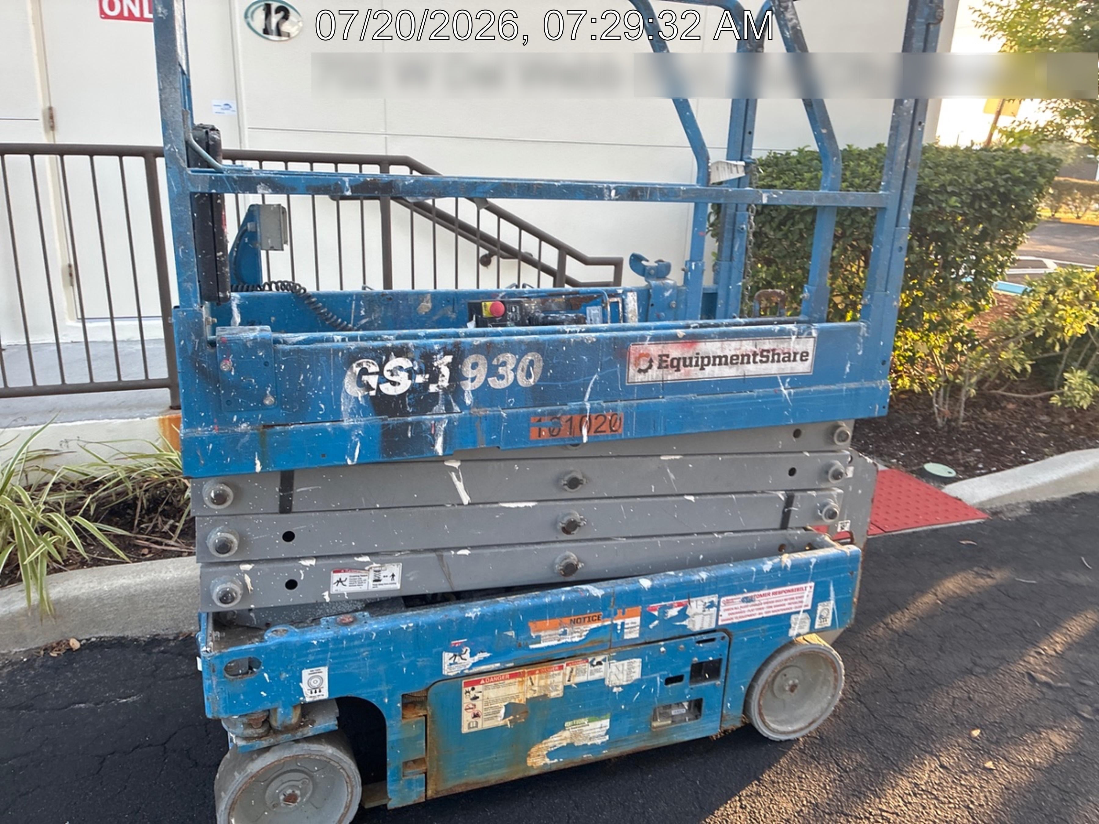 2020 Genie GS-1930 Standard Machine