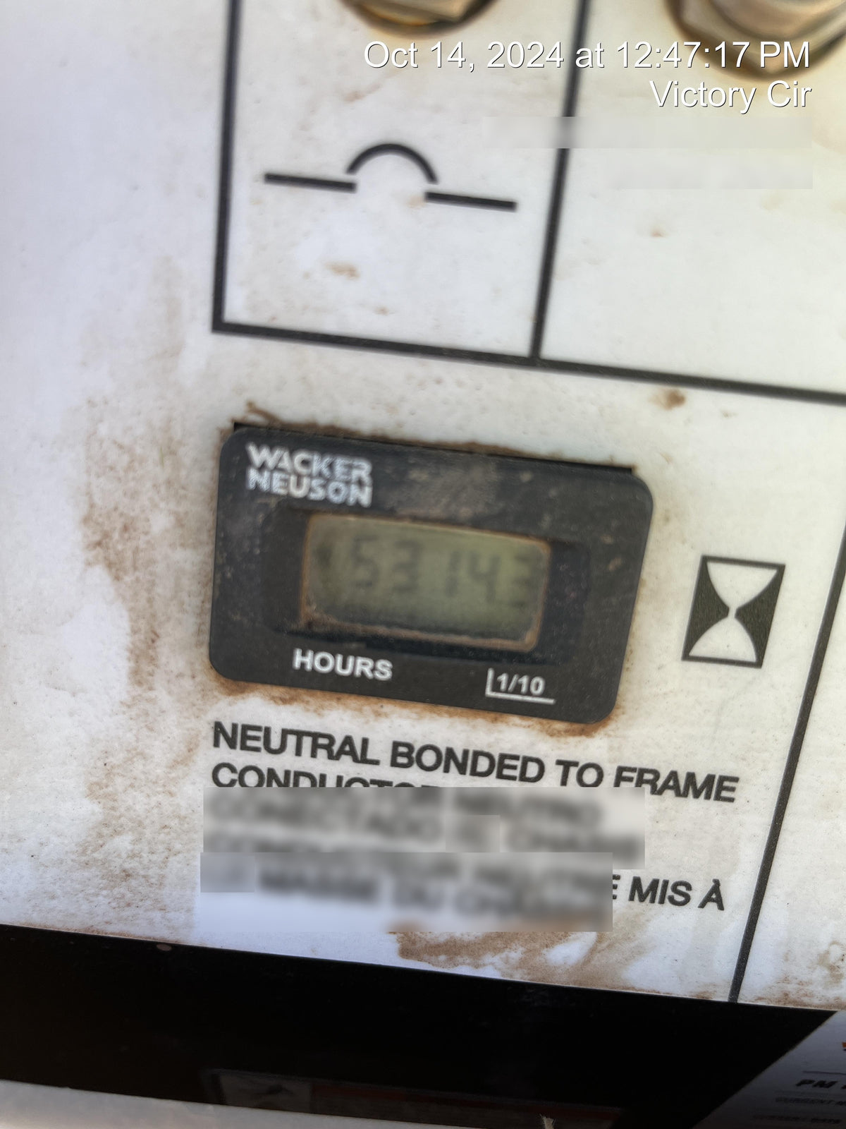 2019 Wacker Neuson LTV6L-MH Standard Options, ES Track Hardware, Fuel Level Sensor