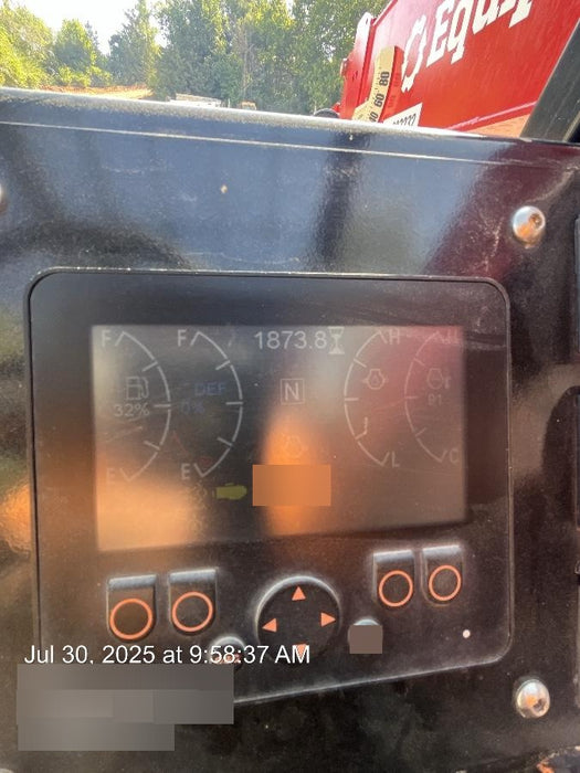 2019 Manitou MTA10055 Canopy, 120 HP, Solid Tires, Work Lights, Lift Hook, Auxiliary Hydraulics 66" Carriage and 60" Forks