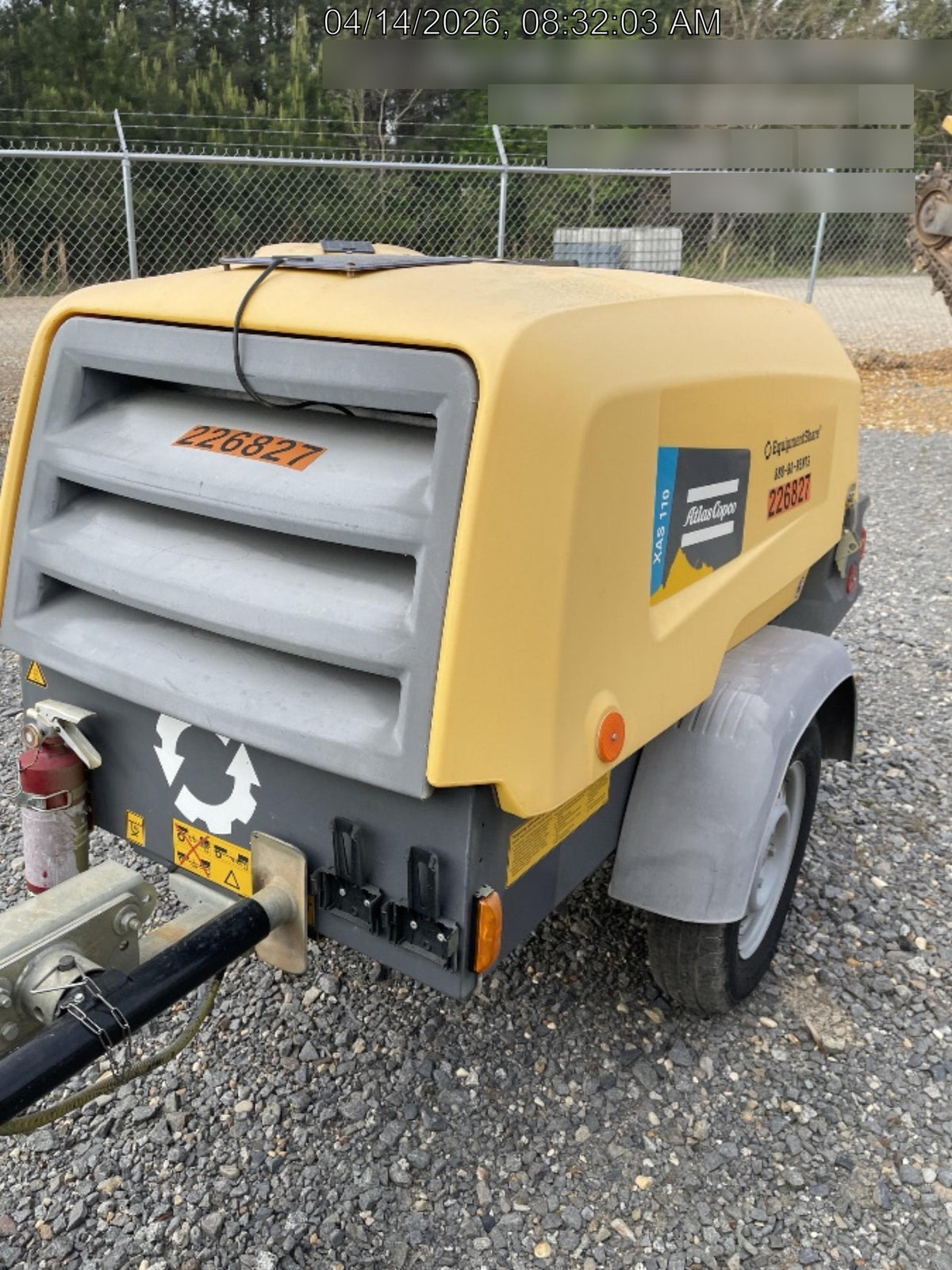 2022 ATLAS COPCO XAS 110