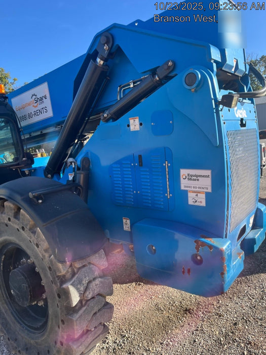 2019 Genie GTH-1056 Cab/Heat/AC, FF Tires, LED Work Lights, Beacon 60" QA Carriage, 60" Forks