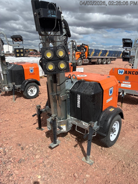 2024 Wanco WLTT-4MM4K Diesel, Deep Sea Controller, Shore Power Plug, Auto Start, (4) 350W LED Floodlights, 4kW Generator, 60 Gal Fuel Tank, 2" Ball, T3