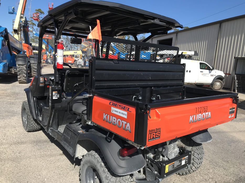 2020 Kubota RTV-X1140 4 Seat UTV, 4WD, Canopy, Standard Rental Spec