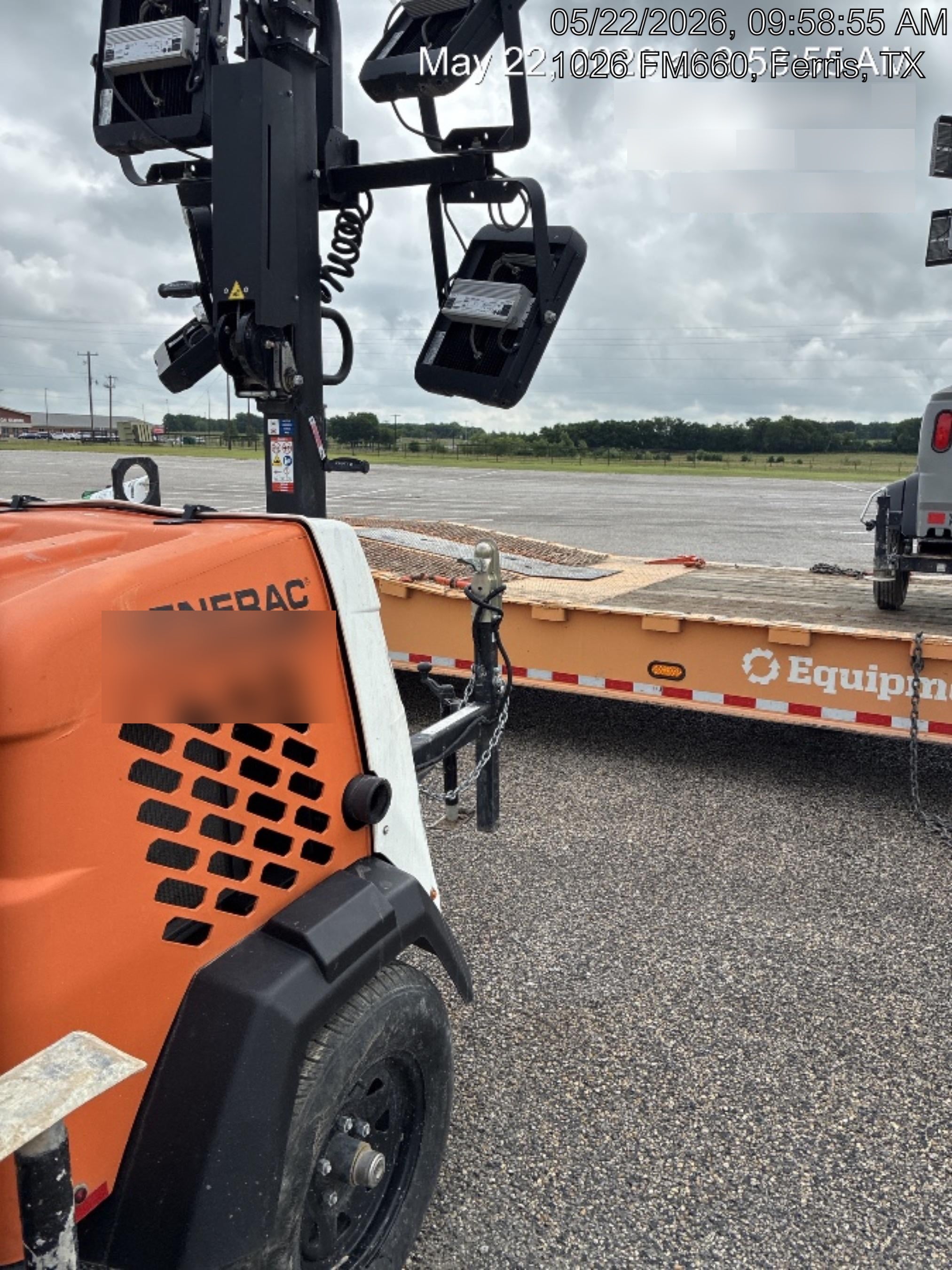 2024 Generac MLT2 Diesel, Flex Switch 120V Input, Powerzone Controller, 
(4) 320W LED Lights, 4kW Generator, 39.9 Gal Fuel Tank, 2" Ball, T3