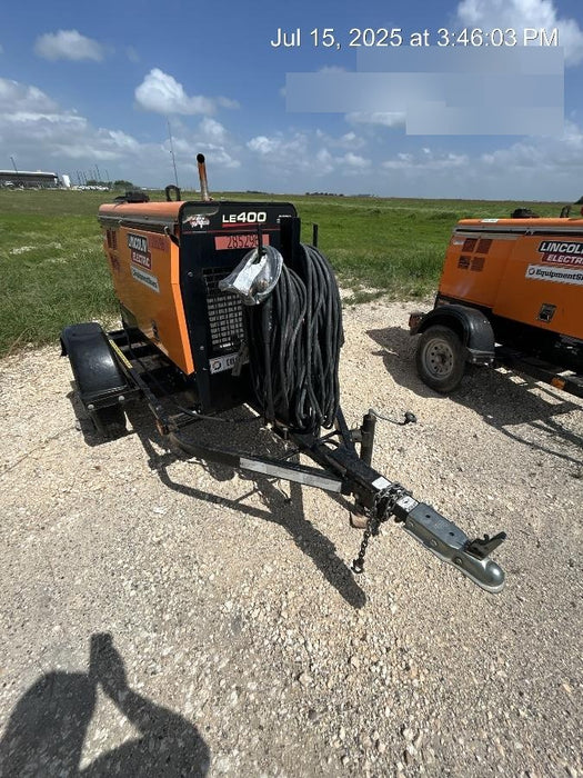 2022 Lincoln Electric LE400 Kubota V1505, Trlr, Cable Rack, Light Kit, ES Decals, T3