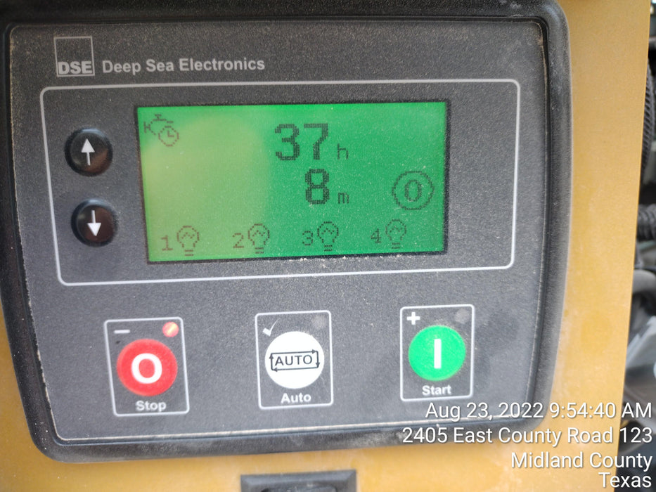 2022 Allmand NLV3GR (4) LED Light Fixture 350W, 23' Vertical Mast, 3kW Prime, Towable, ES Decals, T3