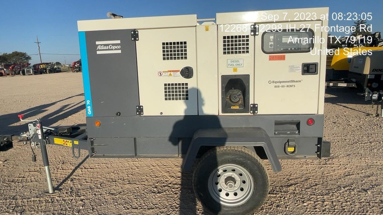 2022 ATLAS COPCO QAS 70