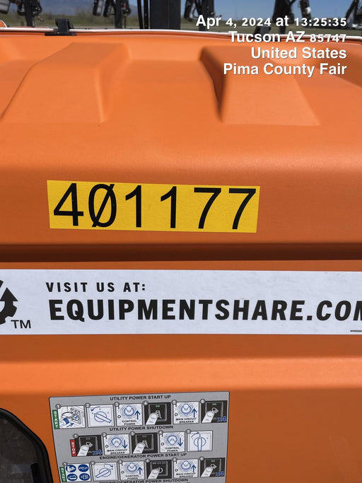 2024 Generac MLT2 Diesel, Flex Switch 120V Input, Powerzone Controller, 
(4) 320W LED Lights, 4kW Generator, 39.9 Gal Fuel Tank, 2" Ball, T3