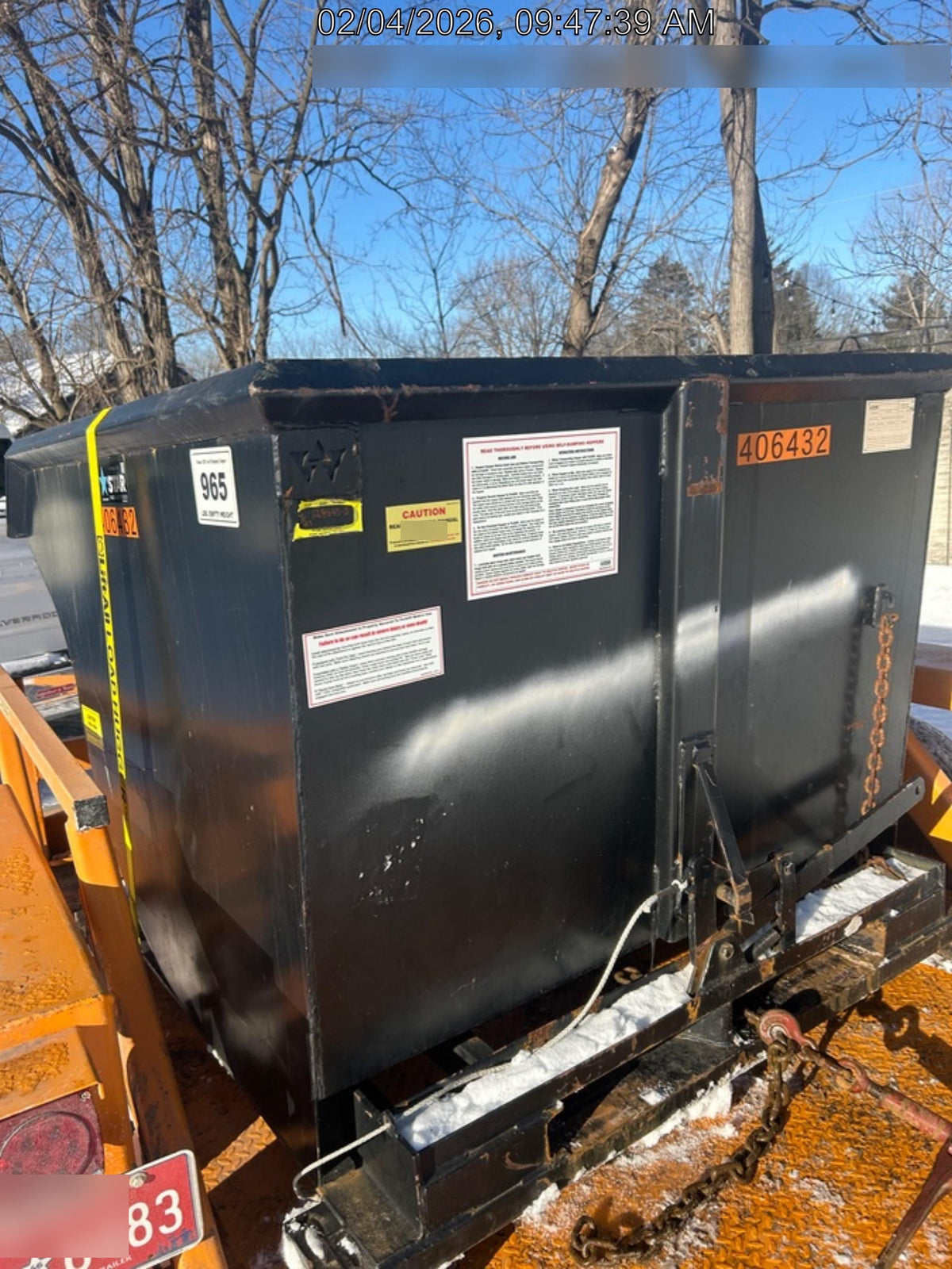 2024 STAR INDUSTRIES M-1820 - Self-Dump Hopper