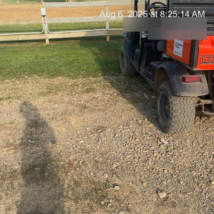 2022 Kubota RTV-X1140W-H Plastic Canopy, Windshield Acrylic Clear, LED Strobe Light, Wire Harness Kit, Back up Alarm