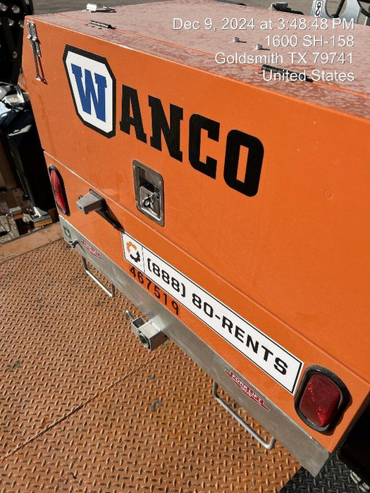 2024 Wanco WLTT-4MM4K Diesel, Deep Sea Controller, Shore Power Plug, Auto Start, (4) 350W LED Floodlights, 4kW Generator, 60 Gal Fuel Tank, 2" Ball, T3