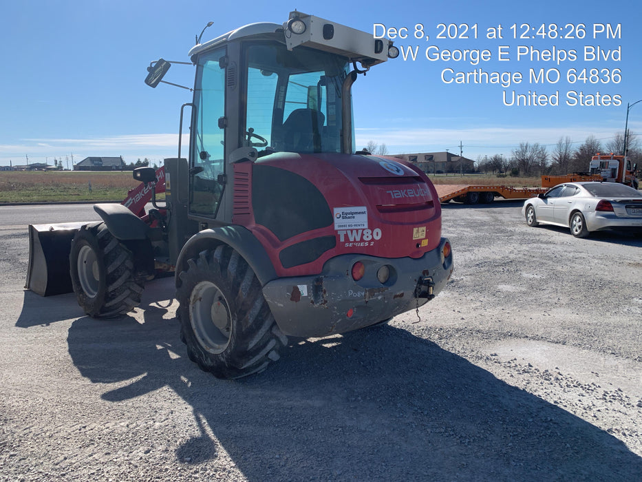 2015 Takeuchi TW80 TAKEUCHI TW80C2HS
