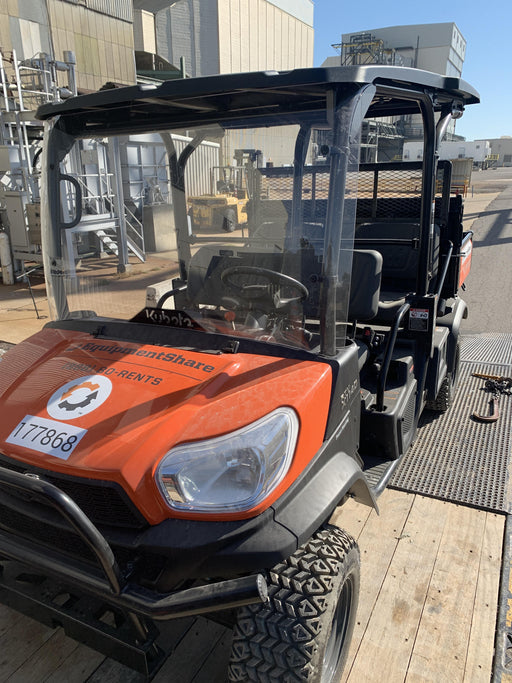 2022 Kubota RTV-X1140W-H Plastic Canopy, Windshield Acrylic Clear, LED Strobe Light, Wire Harness Kit, Back up Alarm