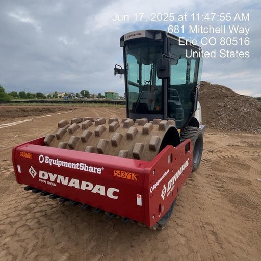 2025 DYNAPAC CA1400PD (Cab)