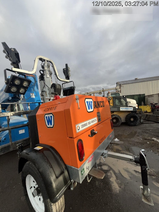 2024 Wanco WLTT-4MM4K Diesel, Deep Sea Controller, Shore Power Plug, Auto Start, (4) 350W LED Floodlights, 4kW Generator, 60 Gal Fuel Tank, 2" Ball, T3