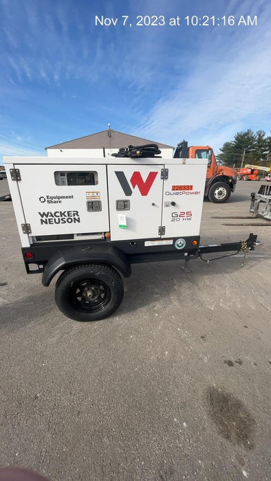 2022 WACKER NEUSON G25