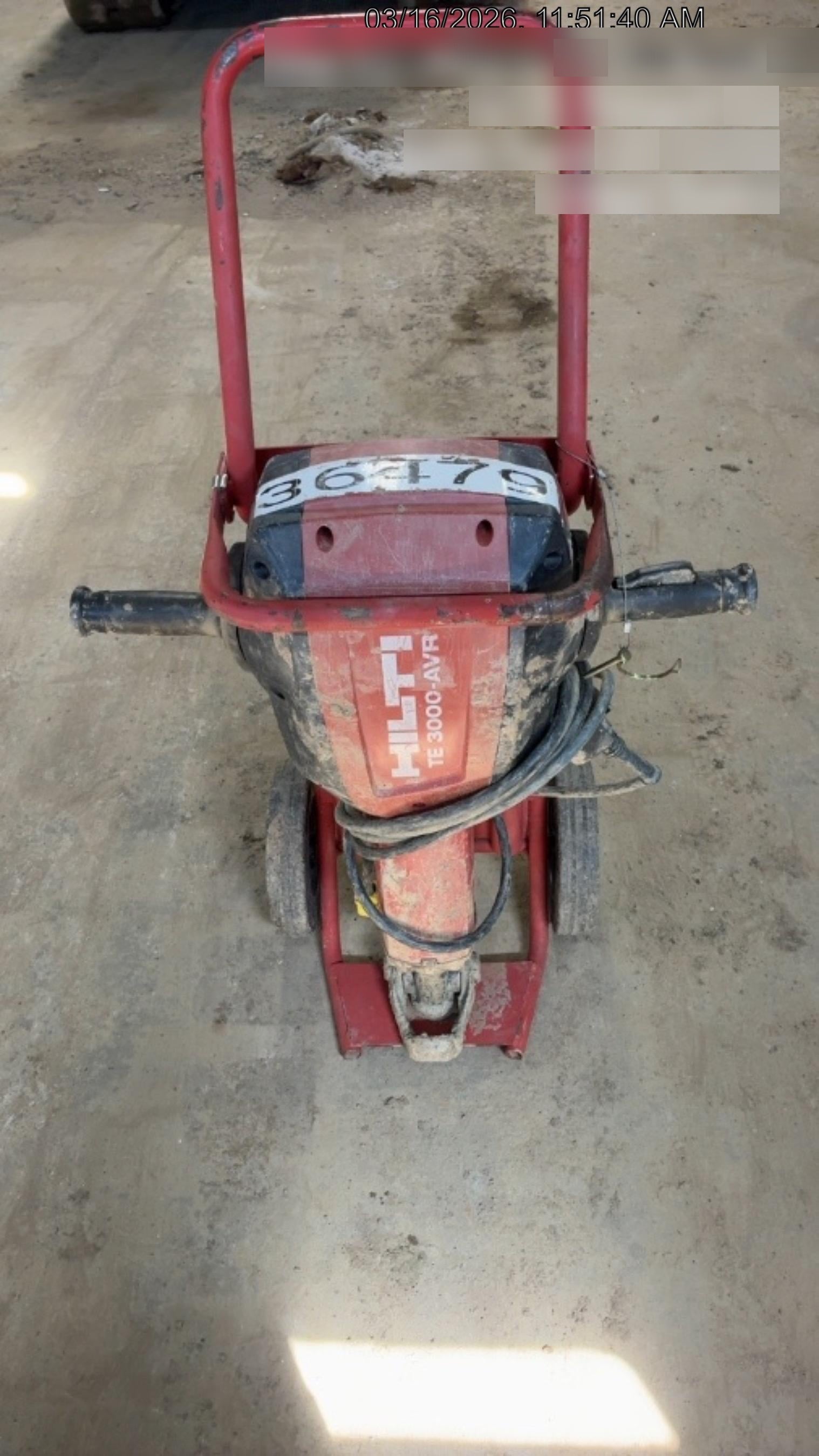 2019 HILTI TE 3000-AVR