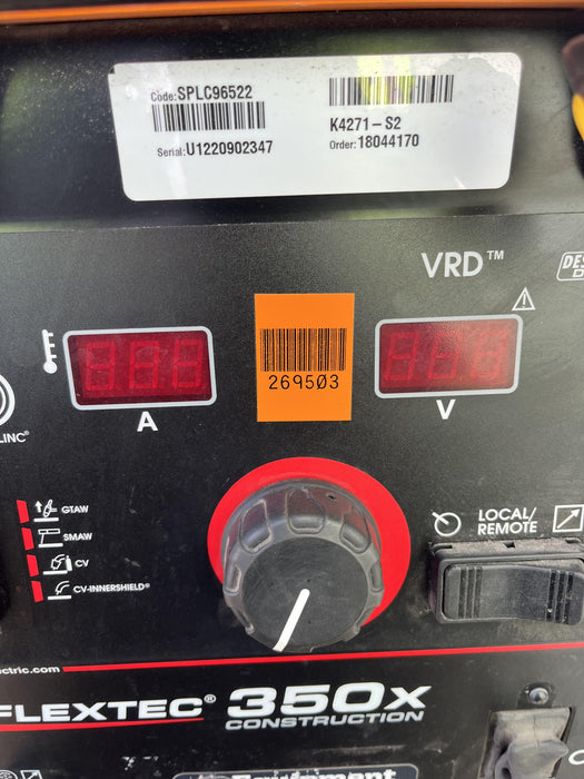 2022 LINCOLN ELECTRIC FLEXTEC 350X