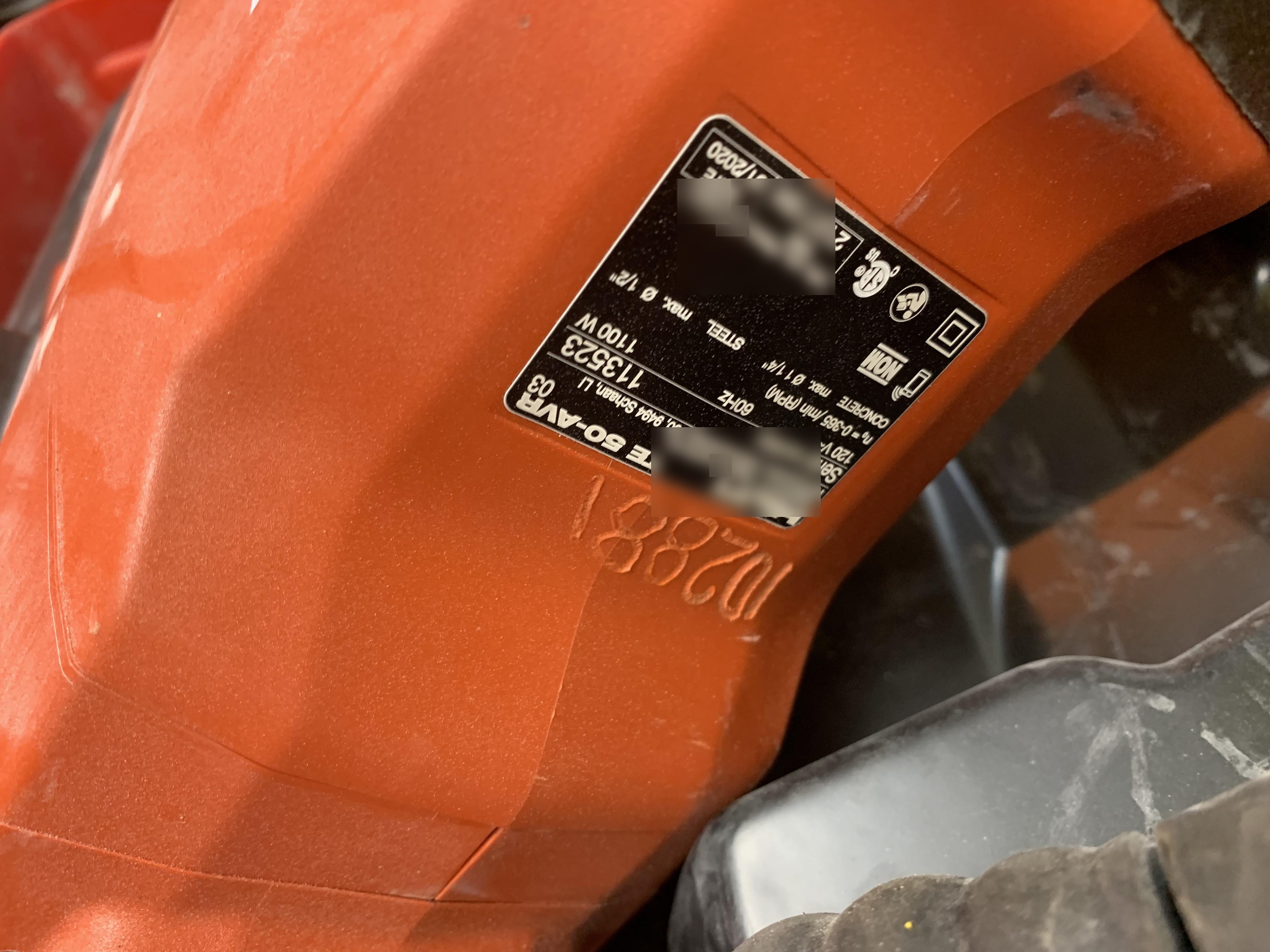 2020 HILTI TE 50-AVR