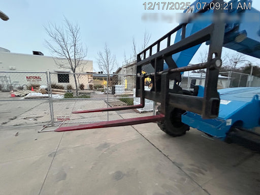 2019 Genie GTH-636 Canopy, Solid RT Tires, LED Work Lights, Beacon 60" QA Carriage, 48" Forks