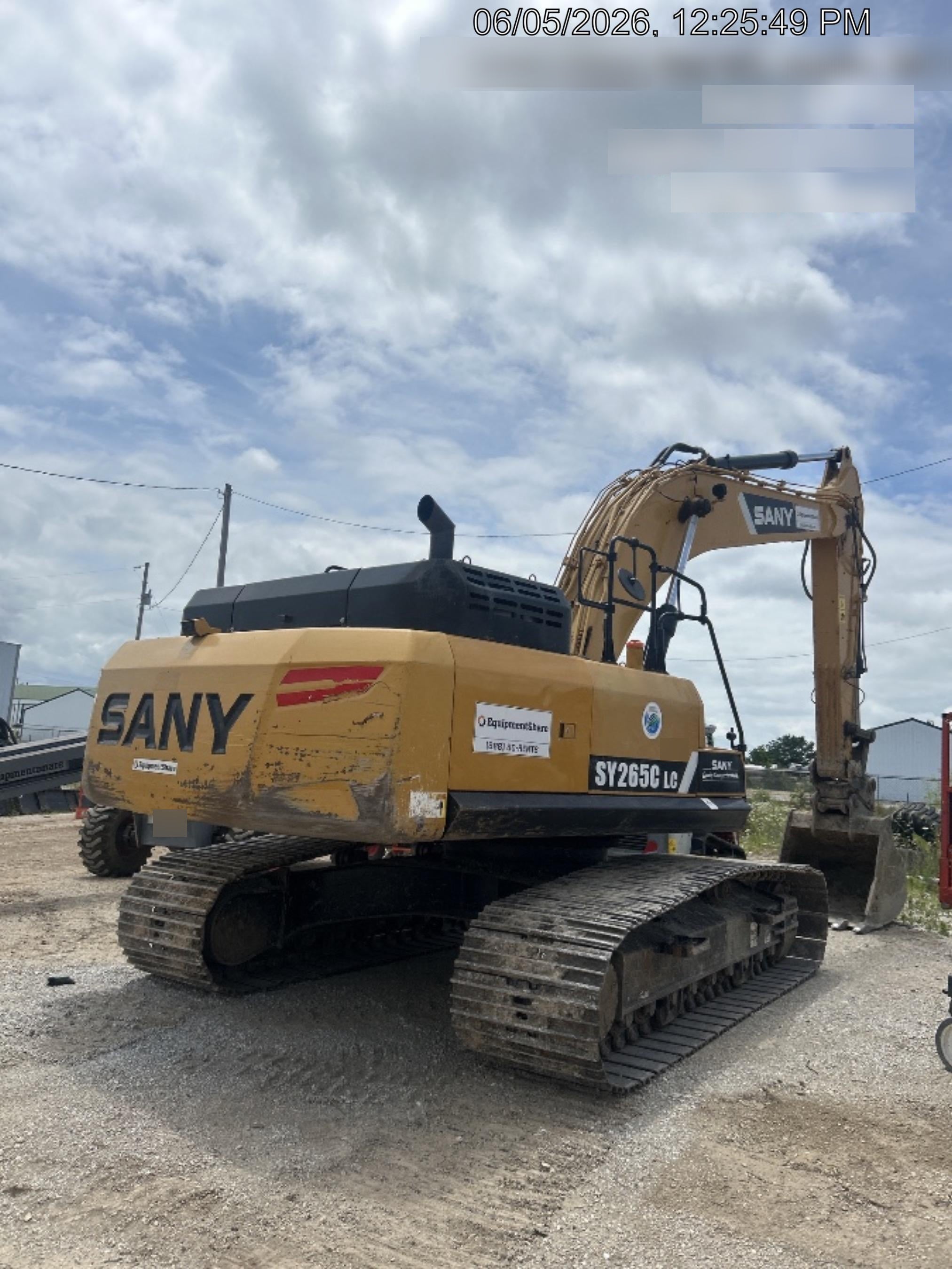 2019 SANY SY265C LC