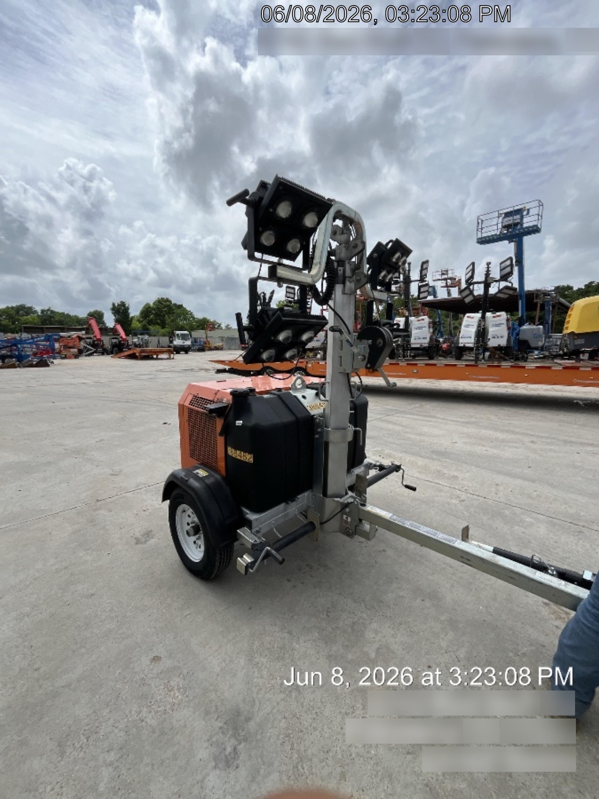 2024 Wanco WLTT-4MM4K Diesel, Deep Sea Controller, Shore Power Plug, Auto Start, (4) 350W LED Floodlights, 4kW Generator, 60 Gal Fuel Tank, 2" Ball, T3
