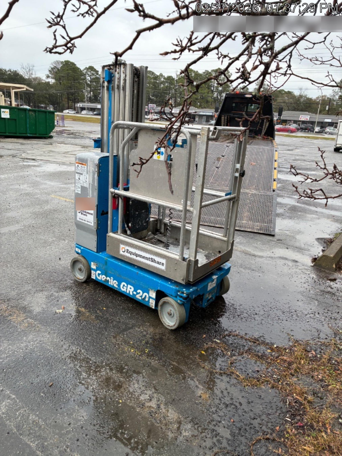 2019 GENIE GR-20
