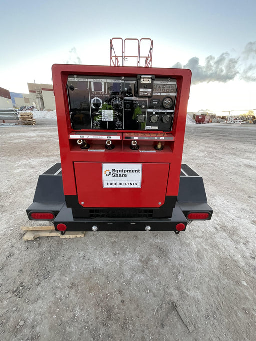 2022 Shindaiwa DGW400MDL Kubota D902 Engine, 23 HP, Dual Op Welder, Wire, Arc, Droop Stick, Tig, and CC Stick Functionality, Simulphase, 3 Phase and 1 Phase Gen Output, Single Axle NB Trlr, Slr Trckl Chrg 12V 12W, Fire Ext