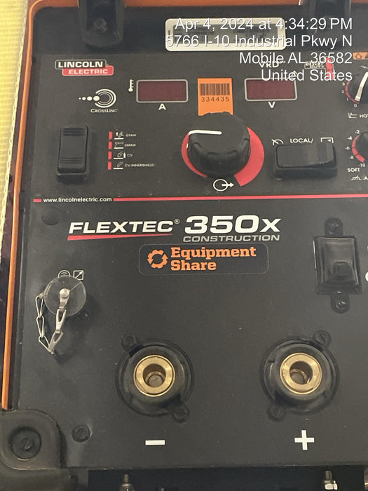 2023 LINCOLN ELECTRIC FLEXTEC 350X