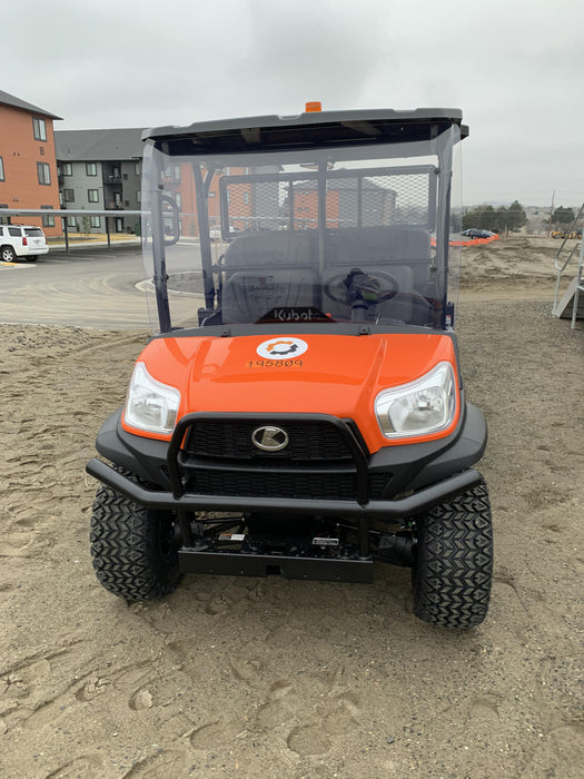 2022 Kubota RTV-X1140W-H Plastic Canopy, Windshield Acrylic Clear, LED Strobe Light, Wire Harness Kit, Back up Alarm