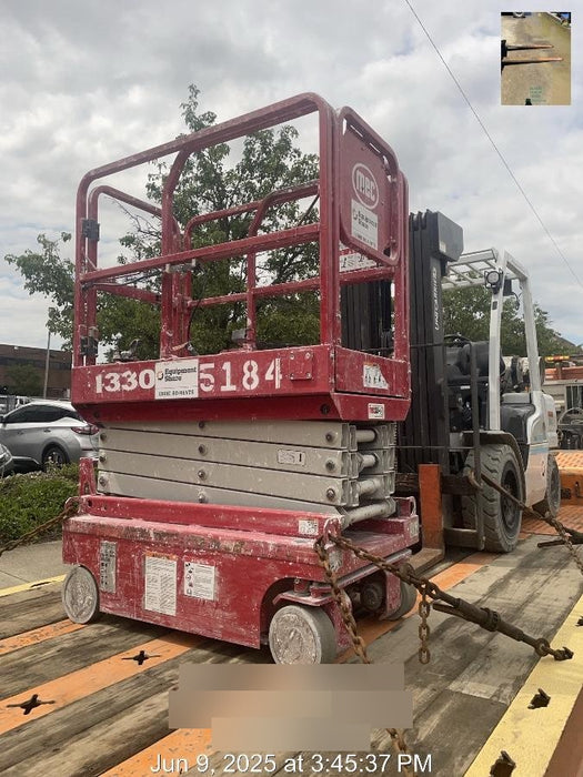 2017 MEC 1330SE 13' Scissor Lift w/2 Year Extended Full Warranty