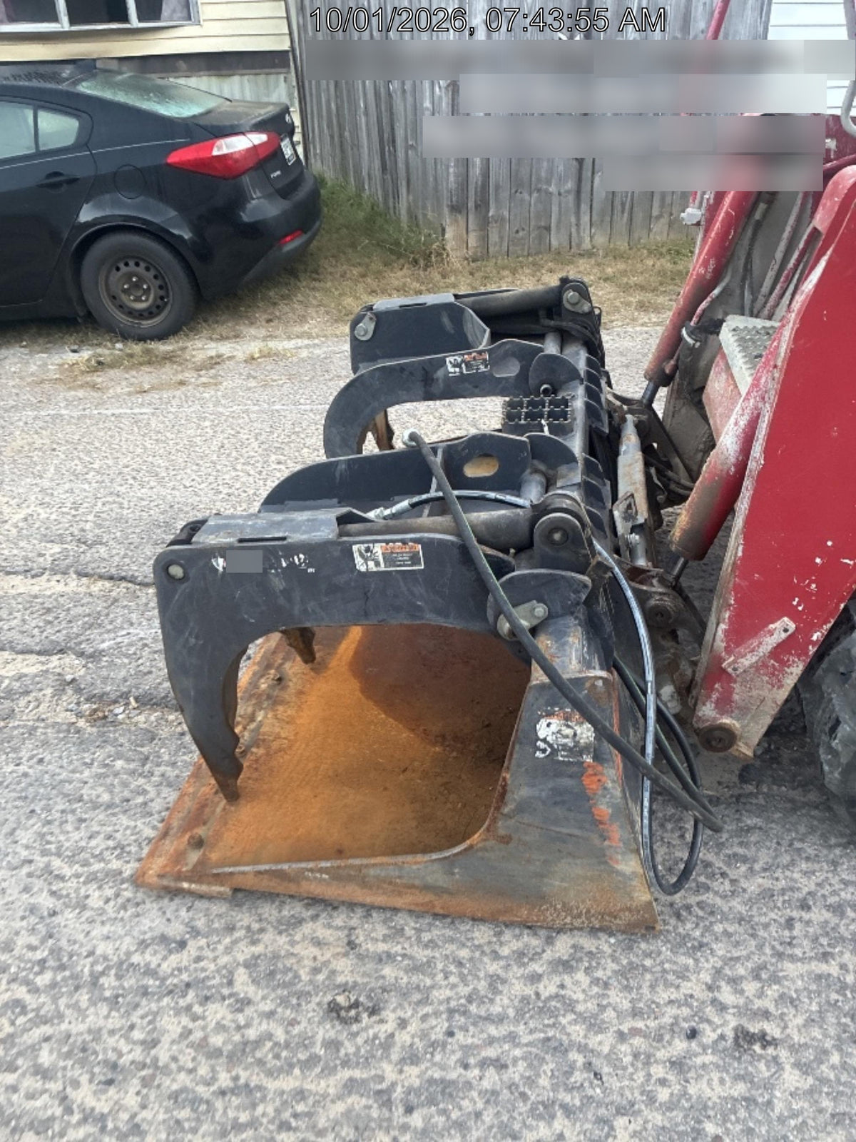 2020 PALADIN 76" Scrap Grapple Bucket - Paladin