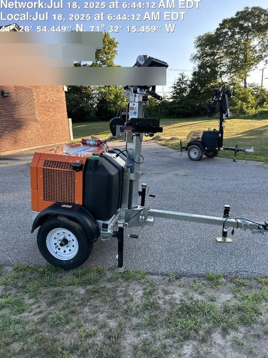 2024 Wanco WLTT-4MM4K Diesel, Deep Sea Controller, Shore Power Plug, Auto Start, (4) 350W LED Floodlights, 4kW Generator, 60 Gal Fuel Tank, 2" Ball, T3