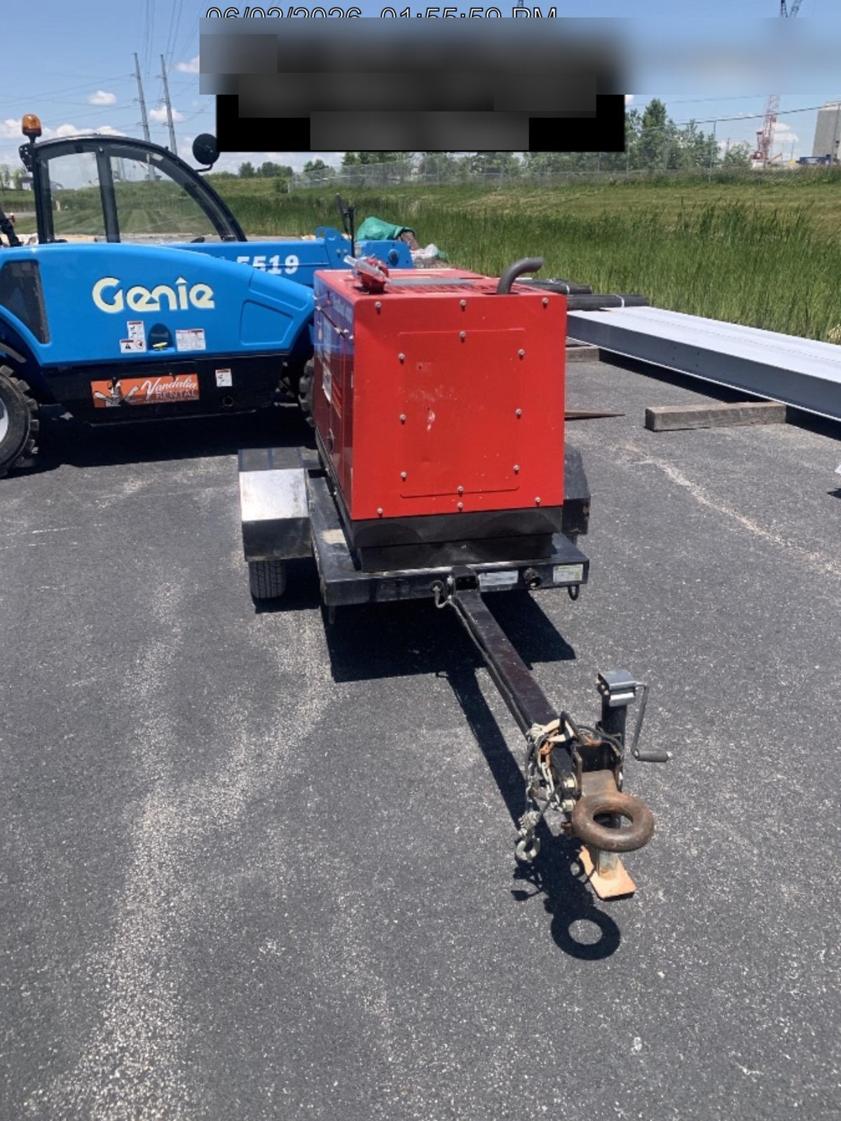 2022 Shindaiwa DGW400MDL Kubota D902 Engine, 23 HP, Dual Op Welder, Wire, Arc, Droop Stick, Tig, and CC Stick Functionality, Simulphase, 3 Phase and 1 Phase Gen Output, Single Axle NB Trlr, Slr Trckl Chrg 12V 12W, Fire Ext