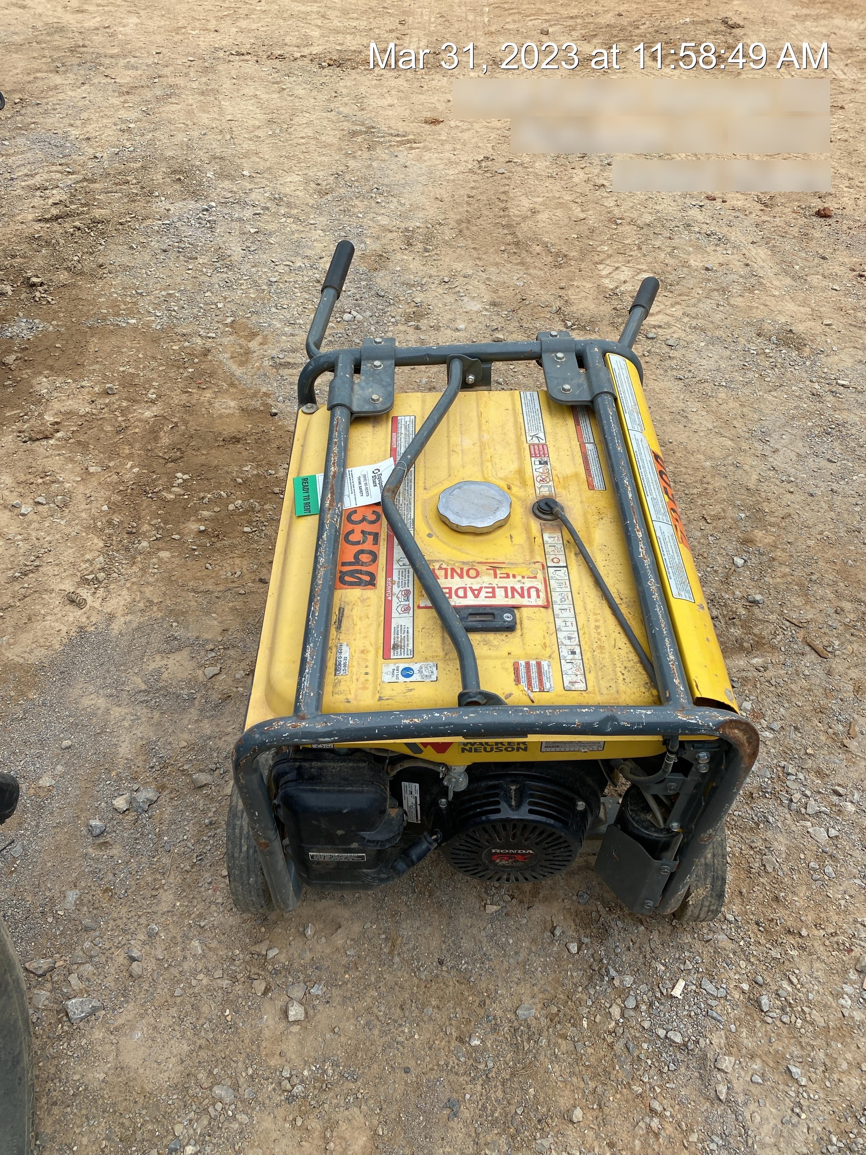 2020 WACKER NEUSON GP6600A