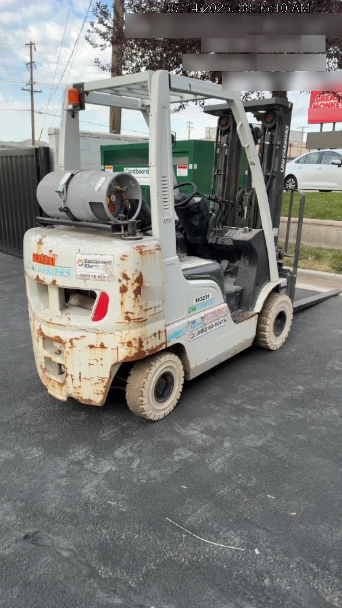 2021 UNICARRIER MAP1F2A25DV