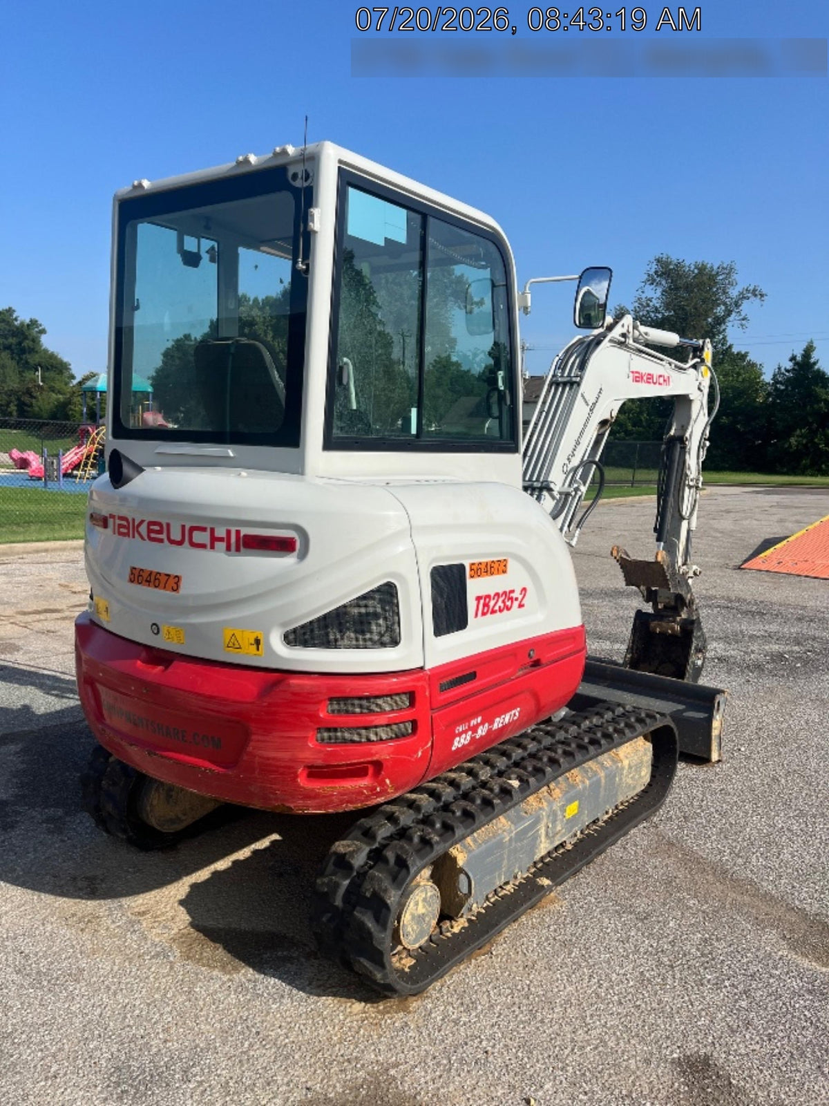 2025 TAKEUCHI TB235-2CR