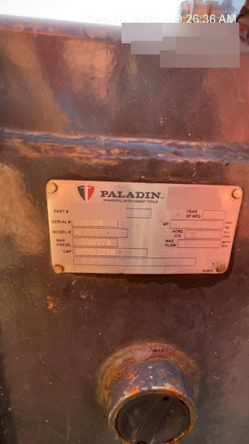 2020 PALADIN UTILITY GRAPPLE 11876-0022