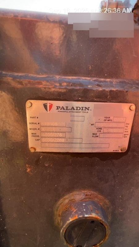 2020 PALADIN UTILITY GRAPPLE 11876-0022
